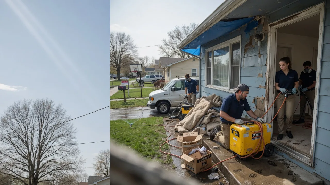 Basement Flood Cleanup in Carthage, IN near me